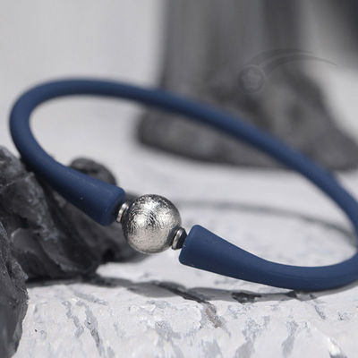 Silikon elastisches Seil Meteorit Perlen Armband 10 mm Unisex Modisch