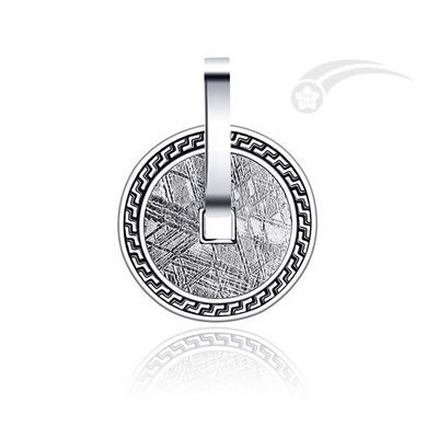 25mm Donut Meteorite Edelstahl Schmuck Anhänger Modisch