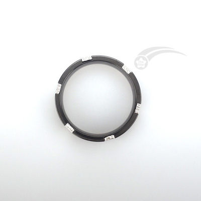 8 mm Breite Meteoritenband Ring Ewigkeit Muonionalusta Meteoritenring
