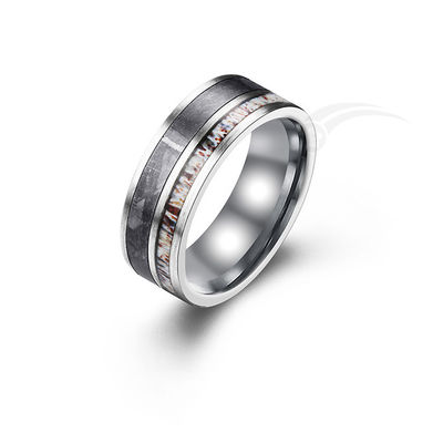 Exklusive Meteoritringe für Männer Echte Meteoritschmuck für Hochzeiten