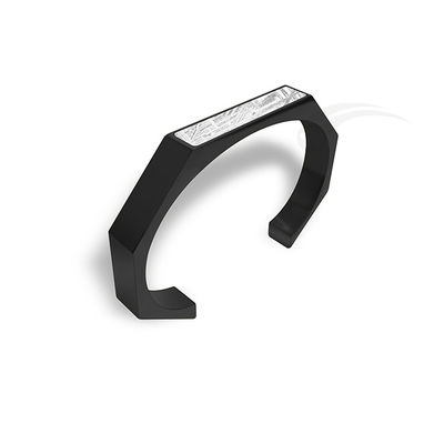 Zeitgenössischer Galaktischer Meteorit Edelstahl Armband Schlagfest